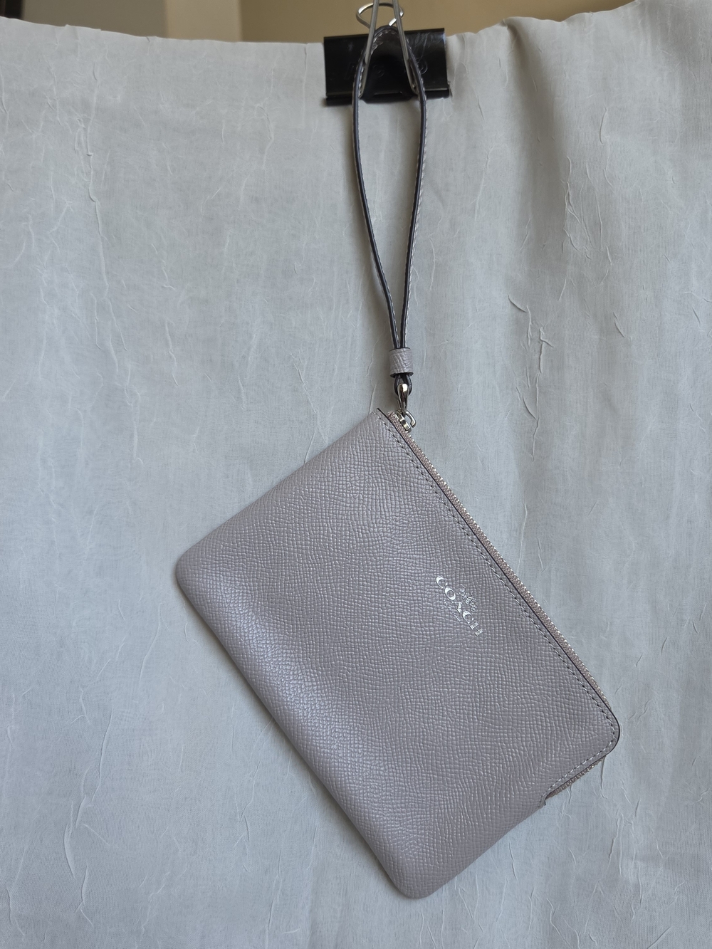 Coach Compact Corner Zip Wristlet